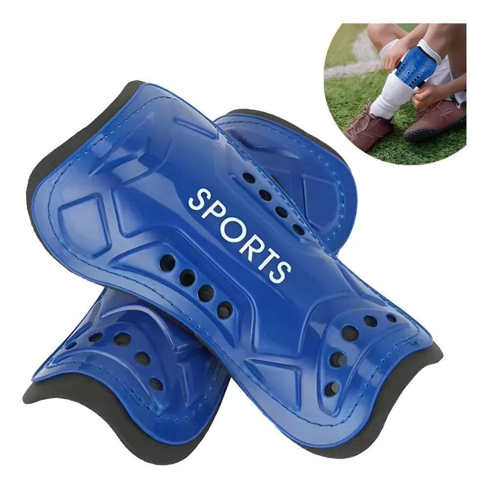 Par Caneleira Futebol Futsal Muay Thai Adulto Juve Azul