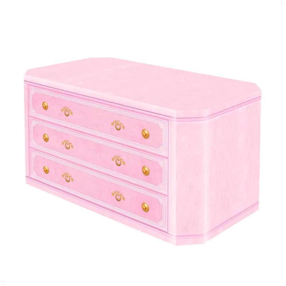 Capa De Mesa Para Festa Sublimado Em Tecido V Cômoda Rosa