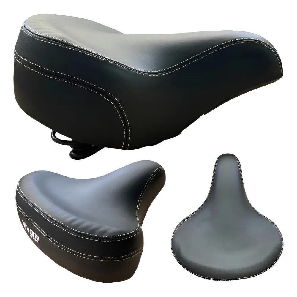 Selim 2 Molas Largo Monark Beach Confortável Pto - Vgm