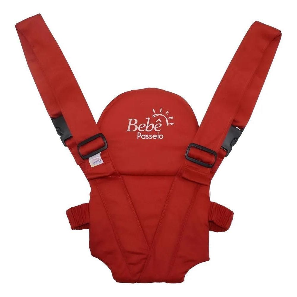 Canguru Bebê Passeio Modelo Panda Bebe Vermelho