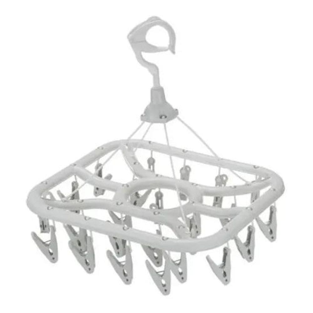 Varal Roupa Intima Calcinha Cueca Multiuso 24 Prendedores Br