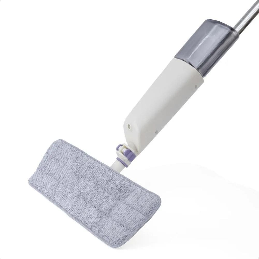 Mop Simplo Spray Flexivel Com Gatilho E Esfregão Microfibra