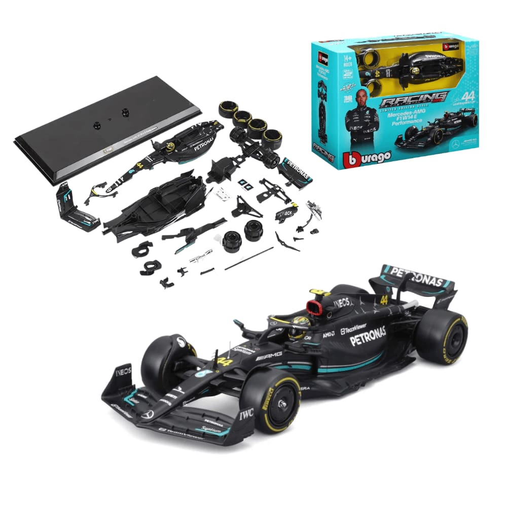 Miniatura BBurago P/Montar F1 Mercedes W14 Hamilton 44 1:24