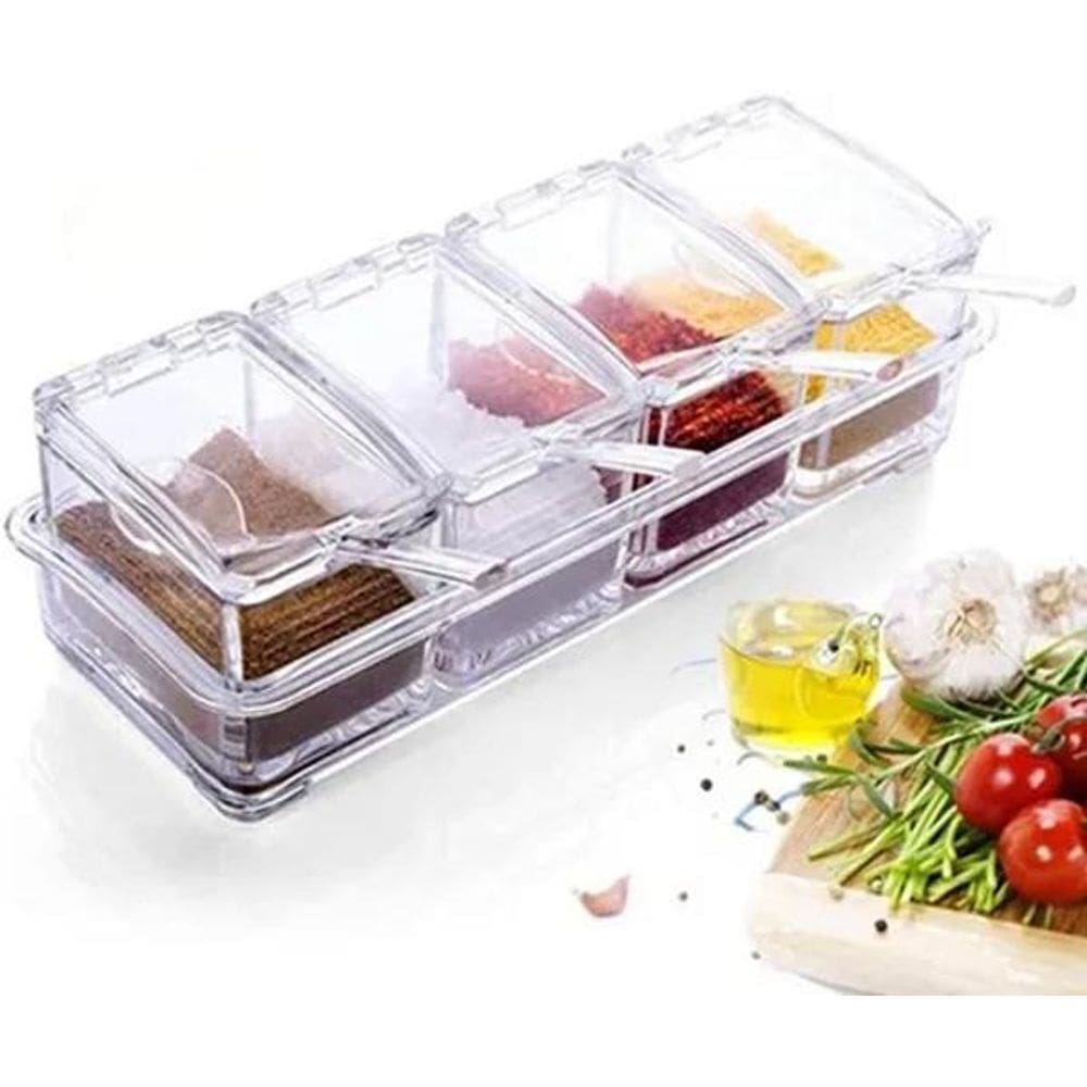 Porta Condimentos Temperos Especiarias Gin Organizador Cor T