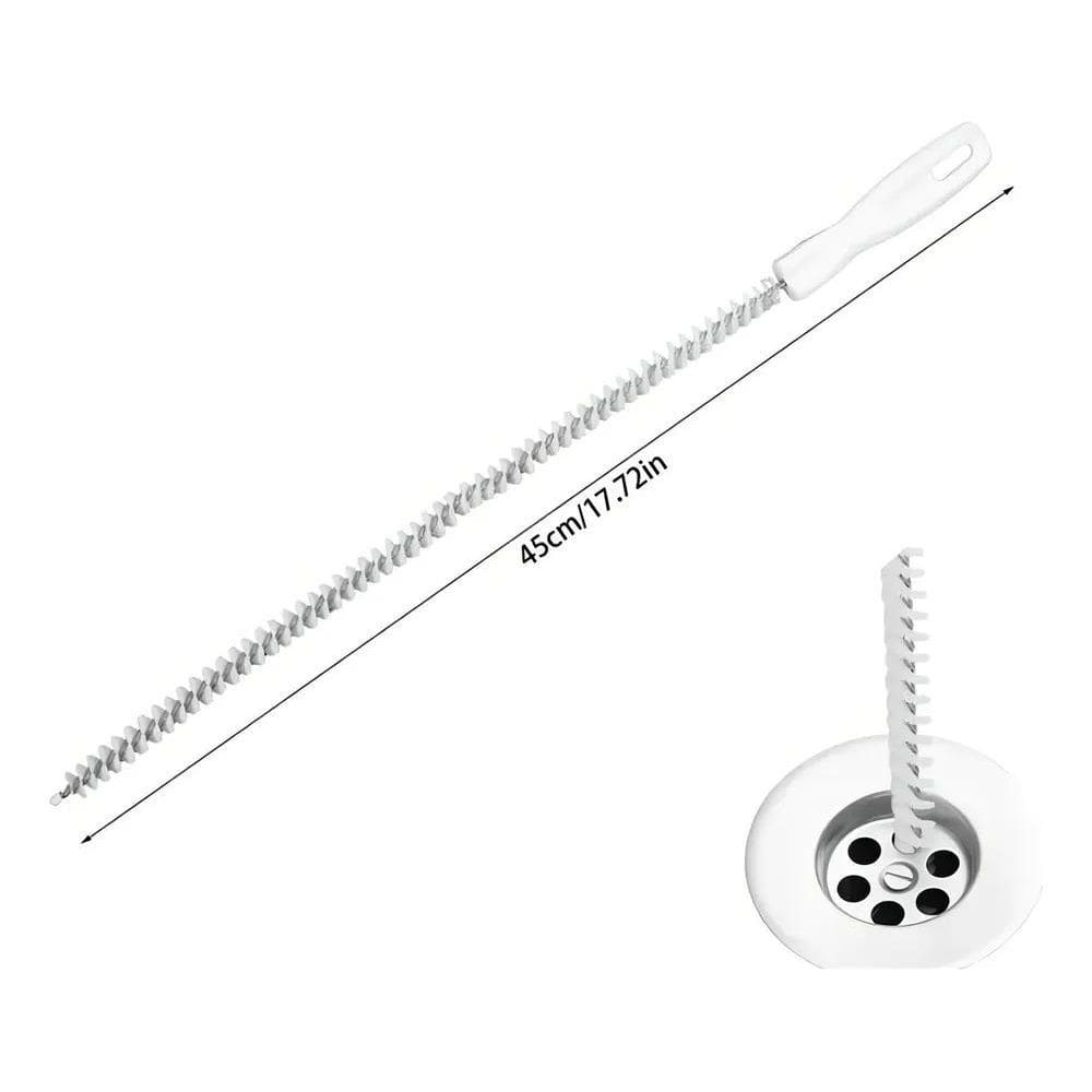 2X Desentupidor E Escova De Limpeza De Ralo E Pia Pentech Co