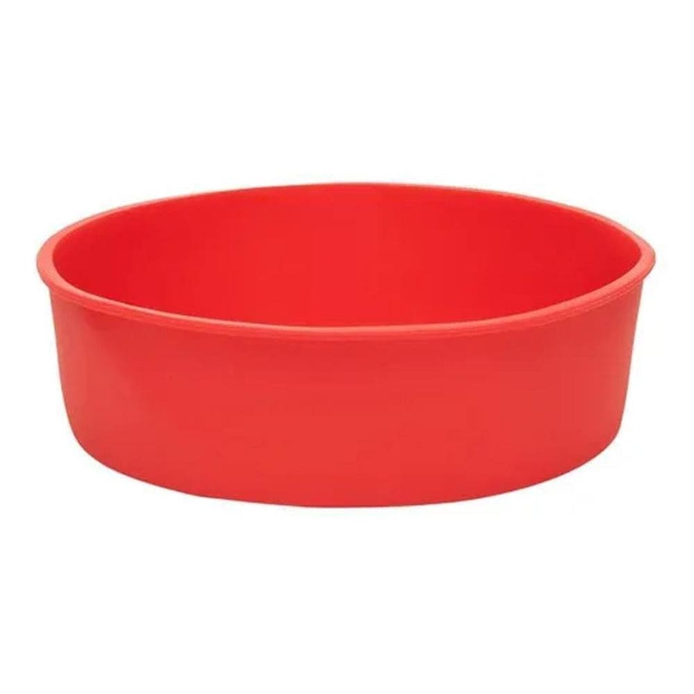 10X Forma Bolo Silicone Redonda Para Cozinha Assadeira - 26