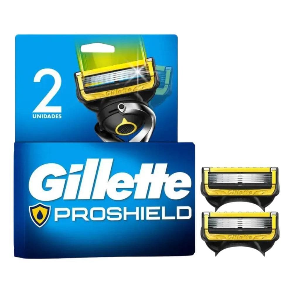 Refil Fusion5 Proshield Lâminas Para Aparelho De Barbear 2Un