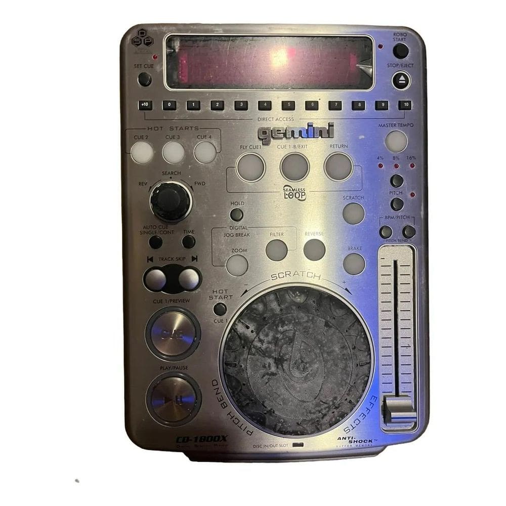 Mesa De Som Gemini Cd1800X 18 Canais