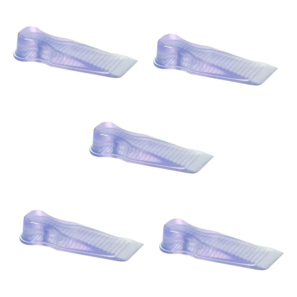 5X Trava Calço Cunha Prendedor Aparador Para Porta Não Bater