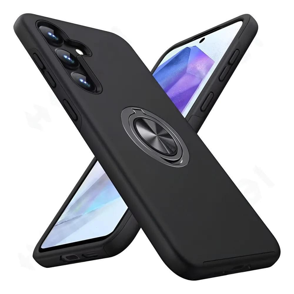 Capa Capinha Anti Shock Com Suporte Giratório Para A55 Preto