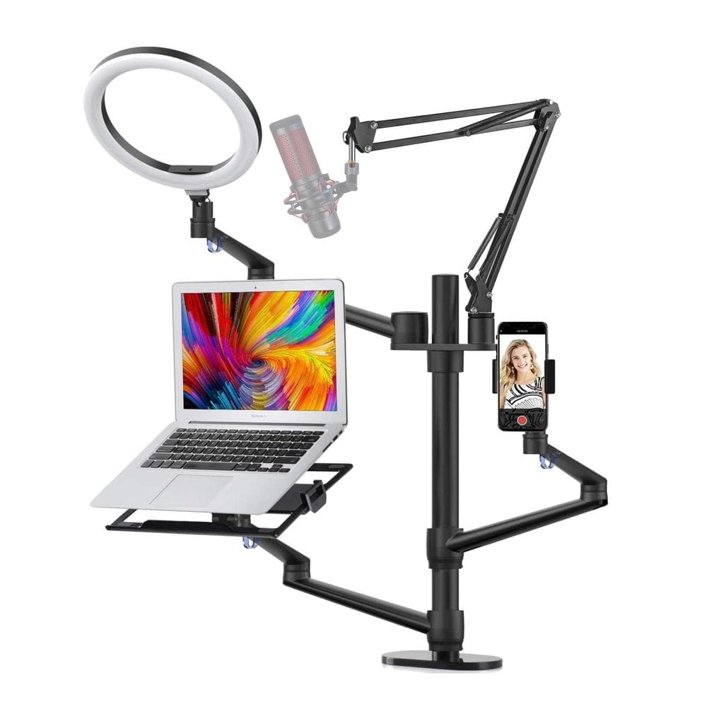 Pedestal Articulado Microfone Hyperx,Câmera,Ringlight,Note
