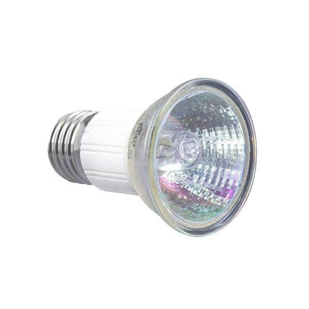 Lâmpada Halógena E27 Mr16 50W 220V 3000K - Luz Amarela