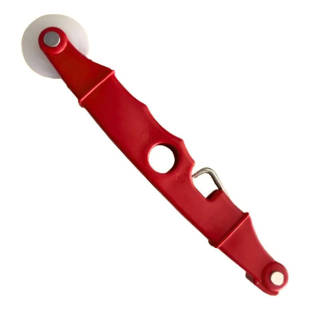 Rolete Aplicador Para Tela Mosqueteira, Perfil Aluminio Verm