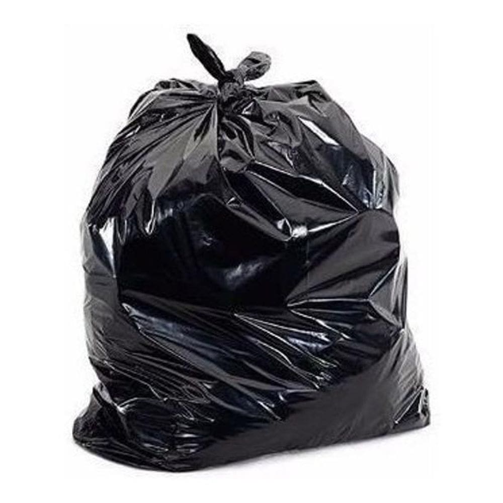 200 Sacos Para Lixo De 60 Litros Preto - 60X70X0,06  2Pcts