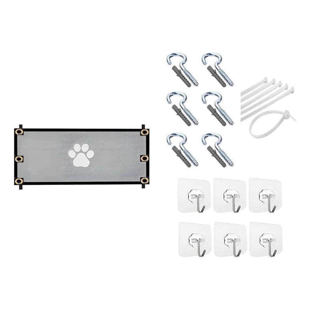 Portão Grade Cachorros  Vários Comprimentos  0 1,40M Preto