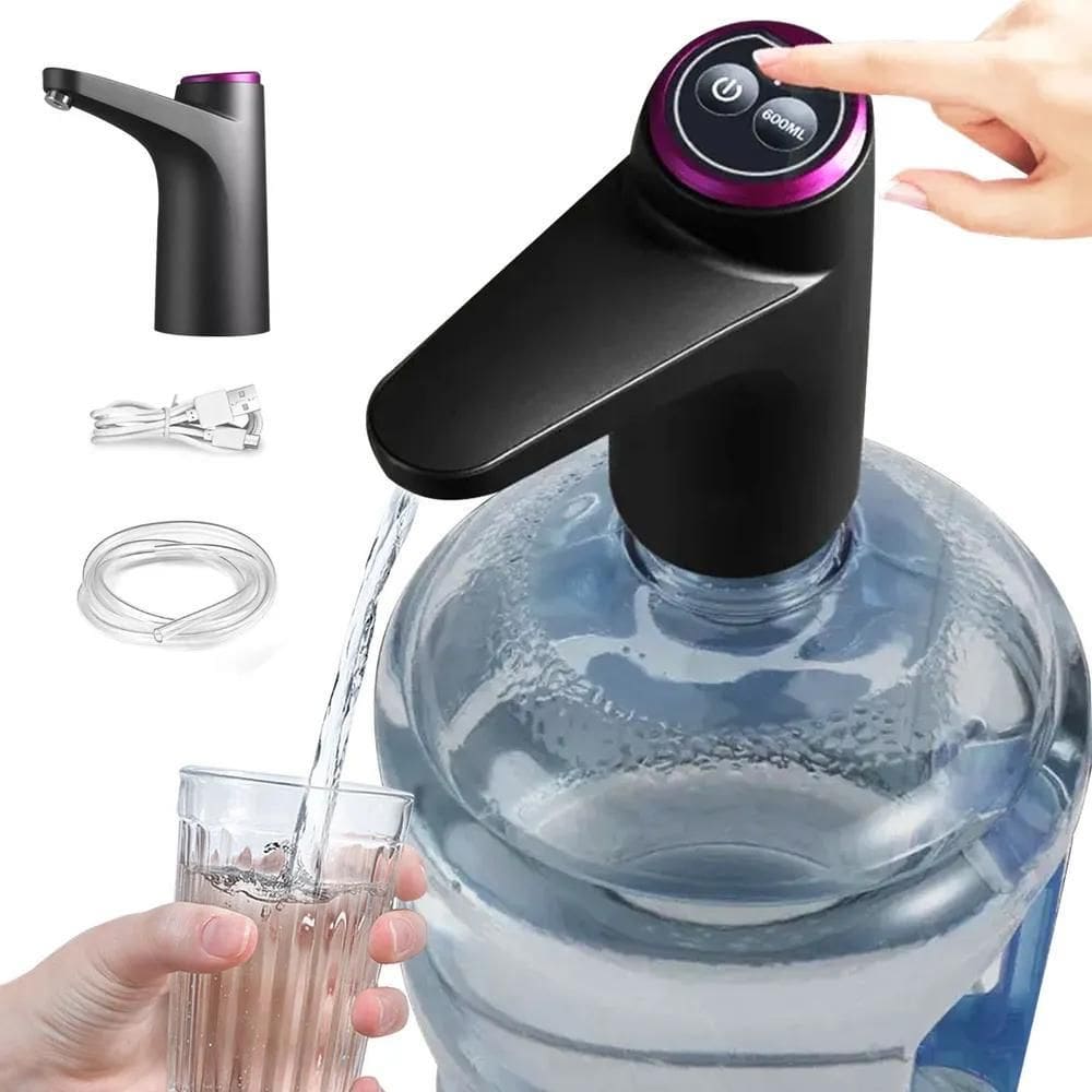 Bomba Galão De Água Recarregável Dispenser Bebedouro Elétric