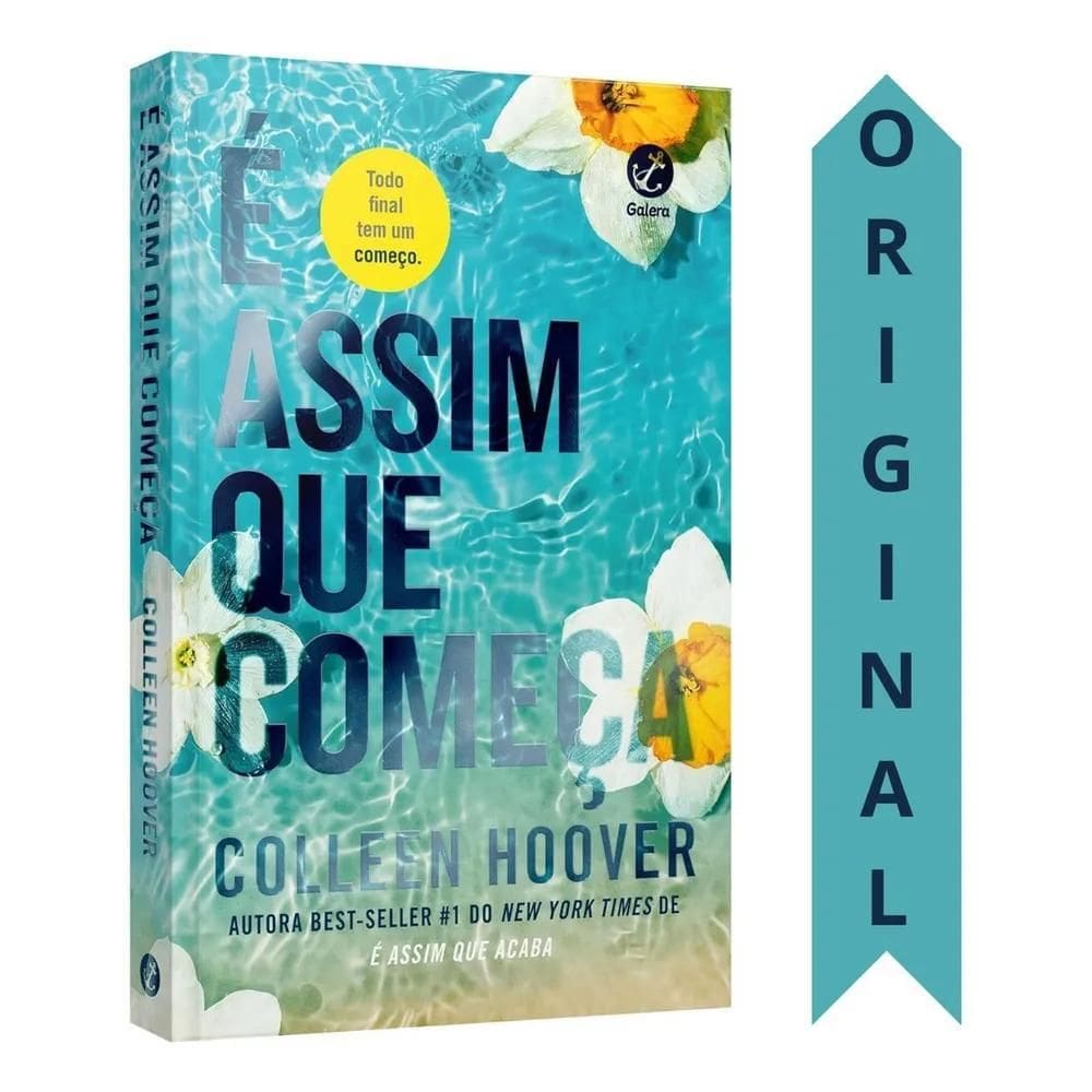 Livro E Assim Que Começa Collen Hoover