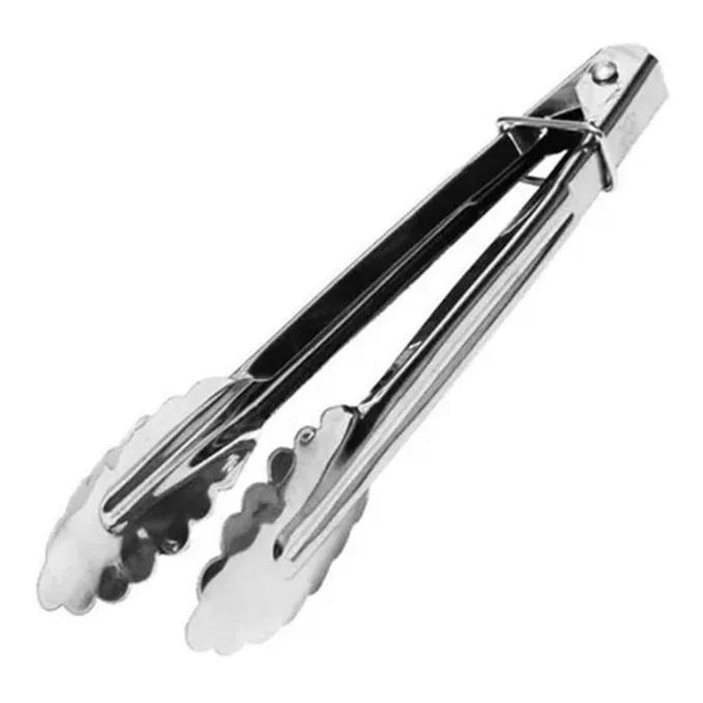 2X Pegador Aço Inox P/Carne Salada Pão Gelo Fritura Kehome