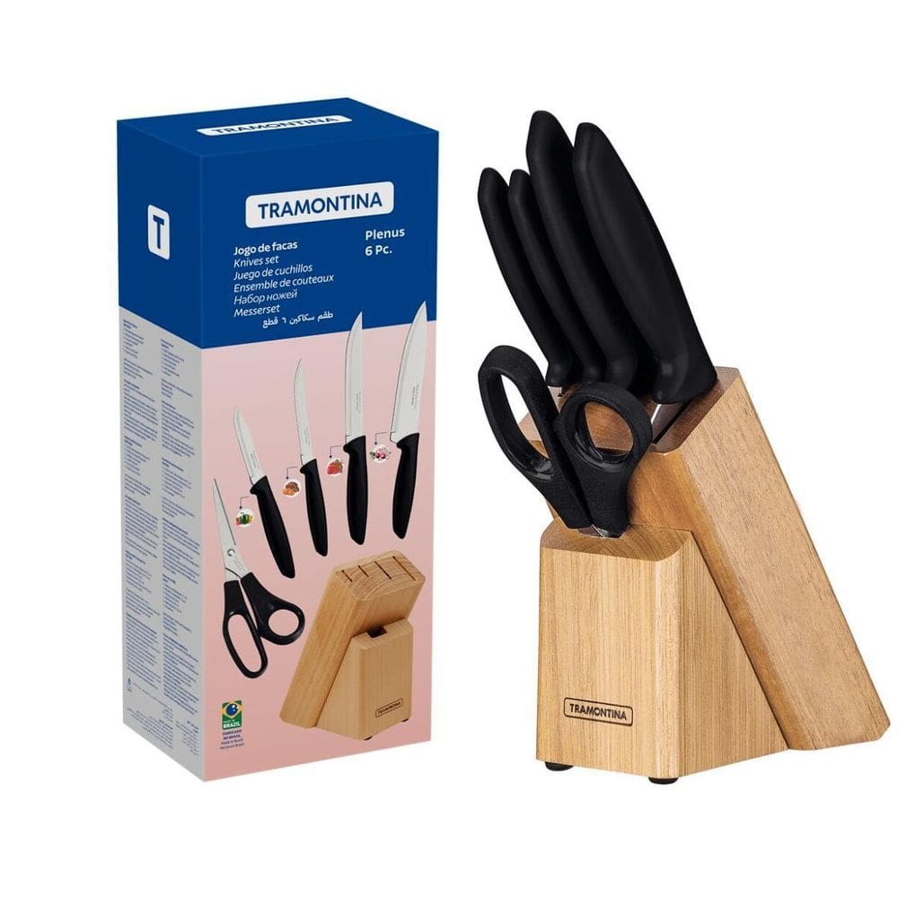 Jogo De Facas 6 Peças Plenus Tramontina 23498015