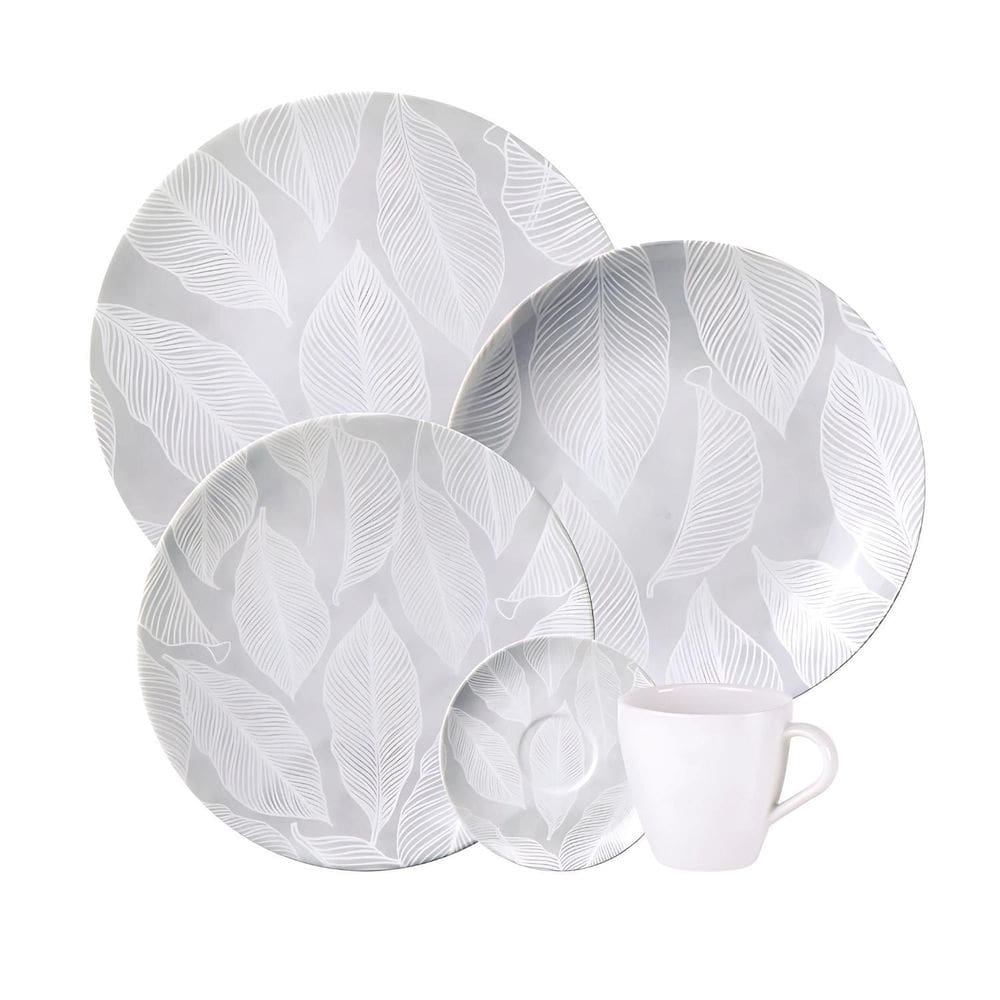 Aparelho Jogo De Jantar Pratos Kit 20 Peças Arbo Tramontina