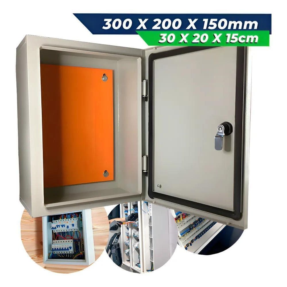 Caixa Comando 30X20X15 Painel Eletrico Quadro Comando Hermet