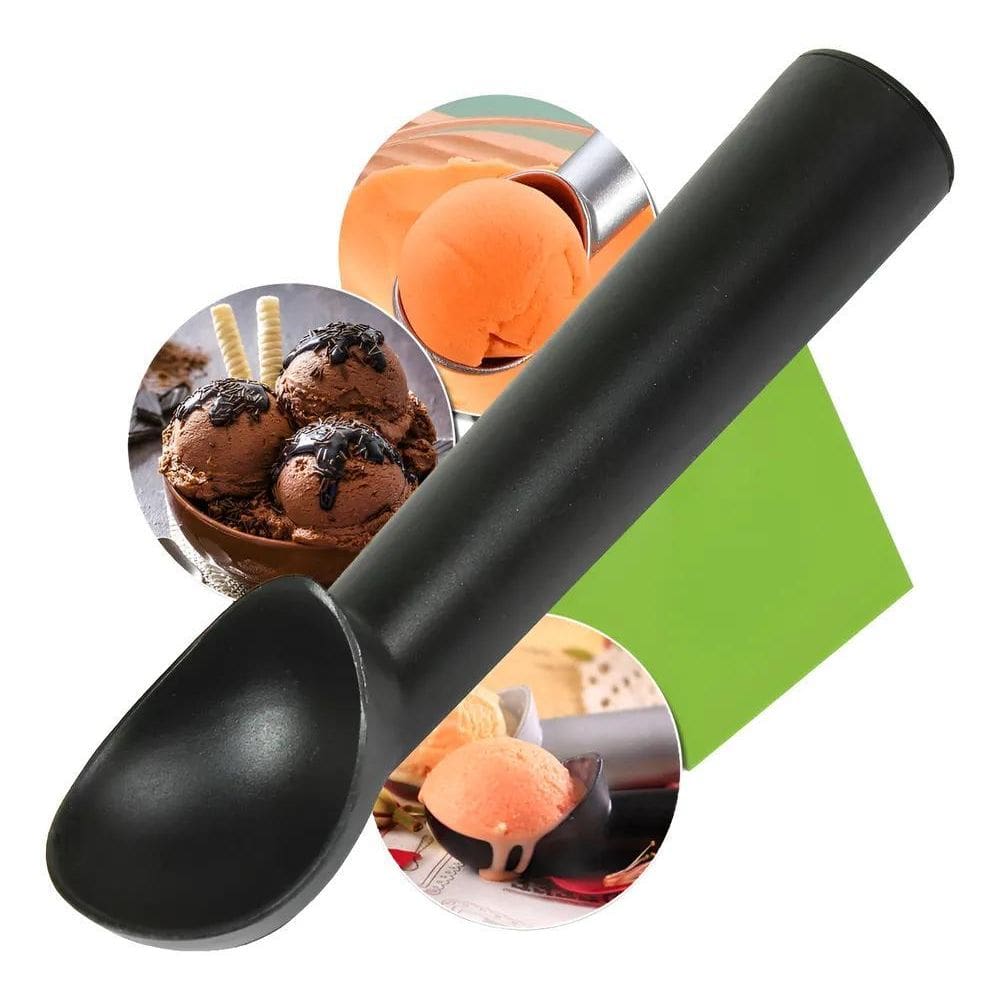 Pegador Colher Sorvete Alumínio Boleador Açaí