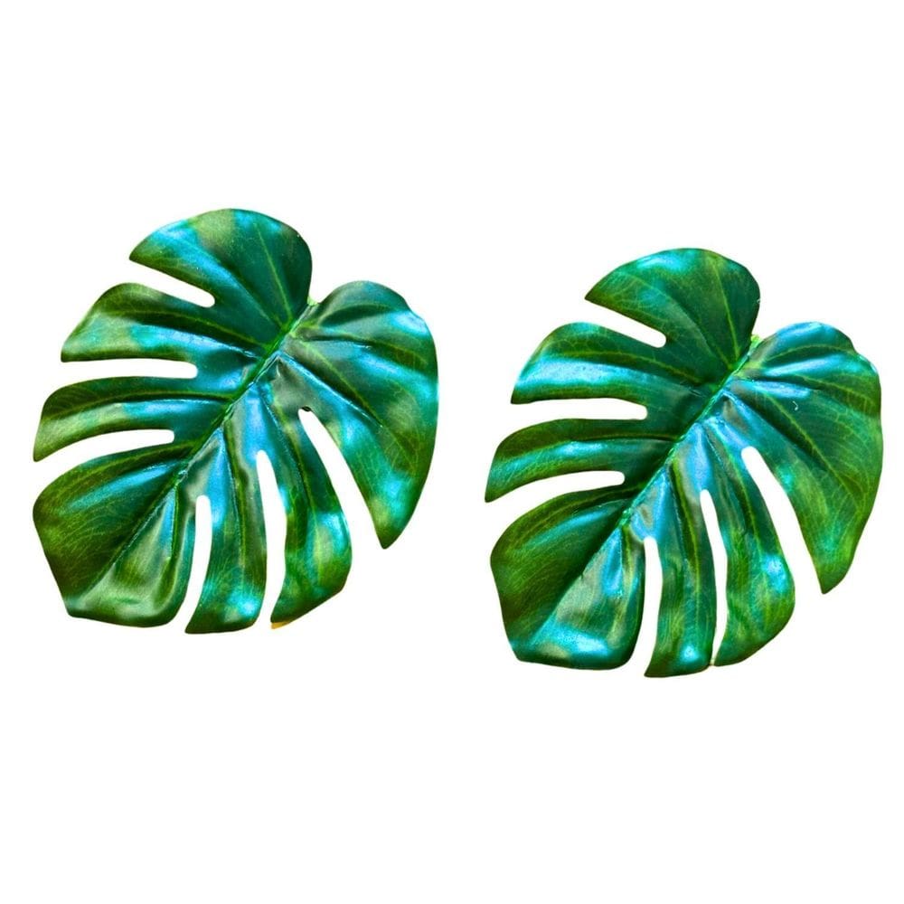 Porta Guardanapo Costela De Adão Folhagem Verde Decor 06 Un