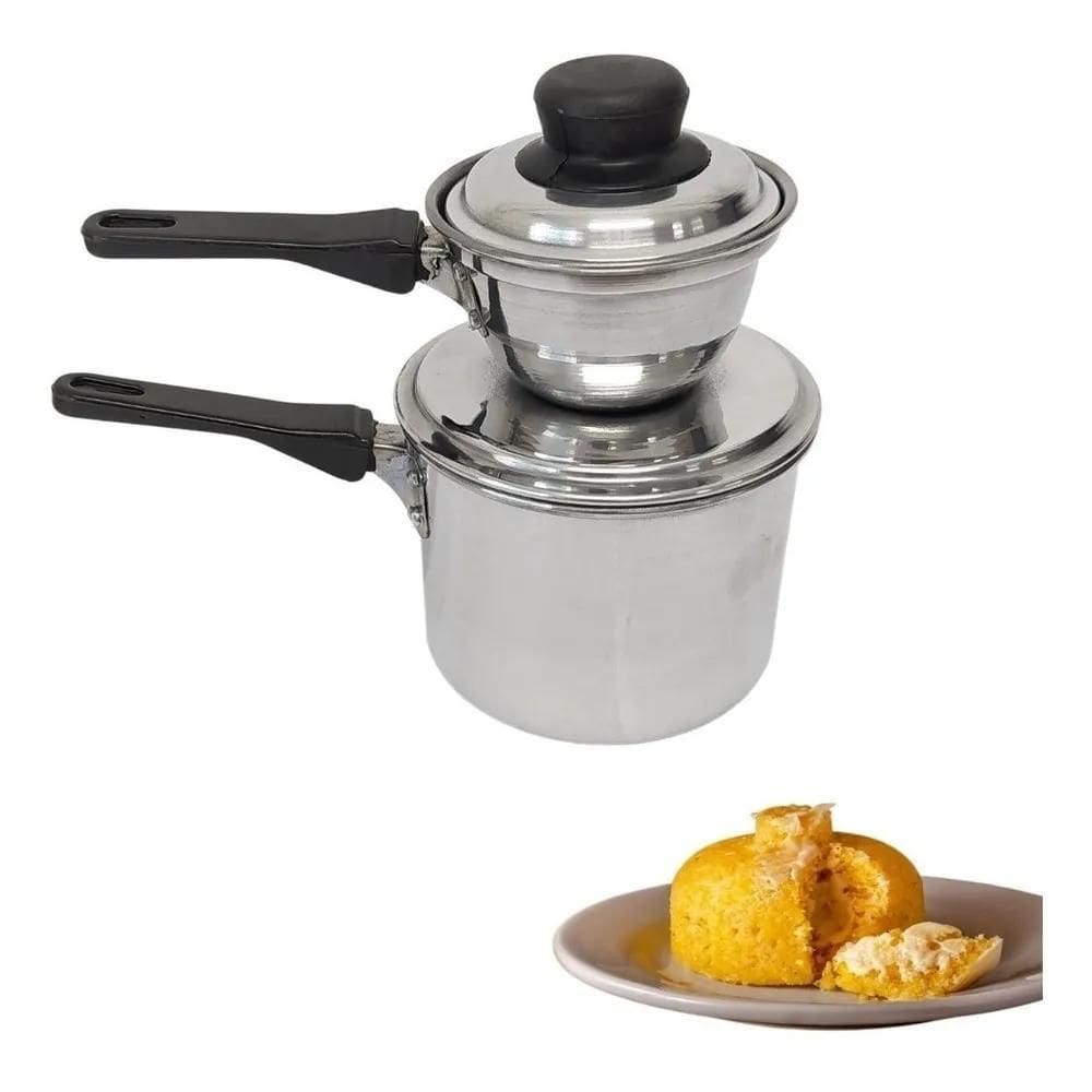 Mini Cuscuzeiro Nordestino Porção Individual Modelo Teta Cor