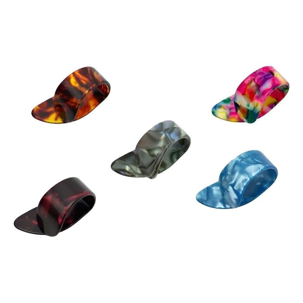 Kit Com 5 Dedeiras De Violão E Viola Caipira Em Celuloide Ra