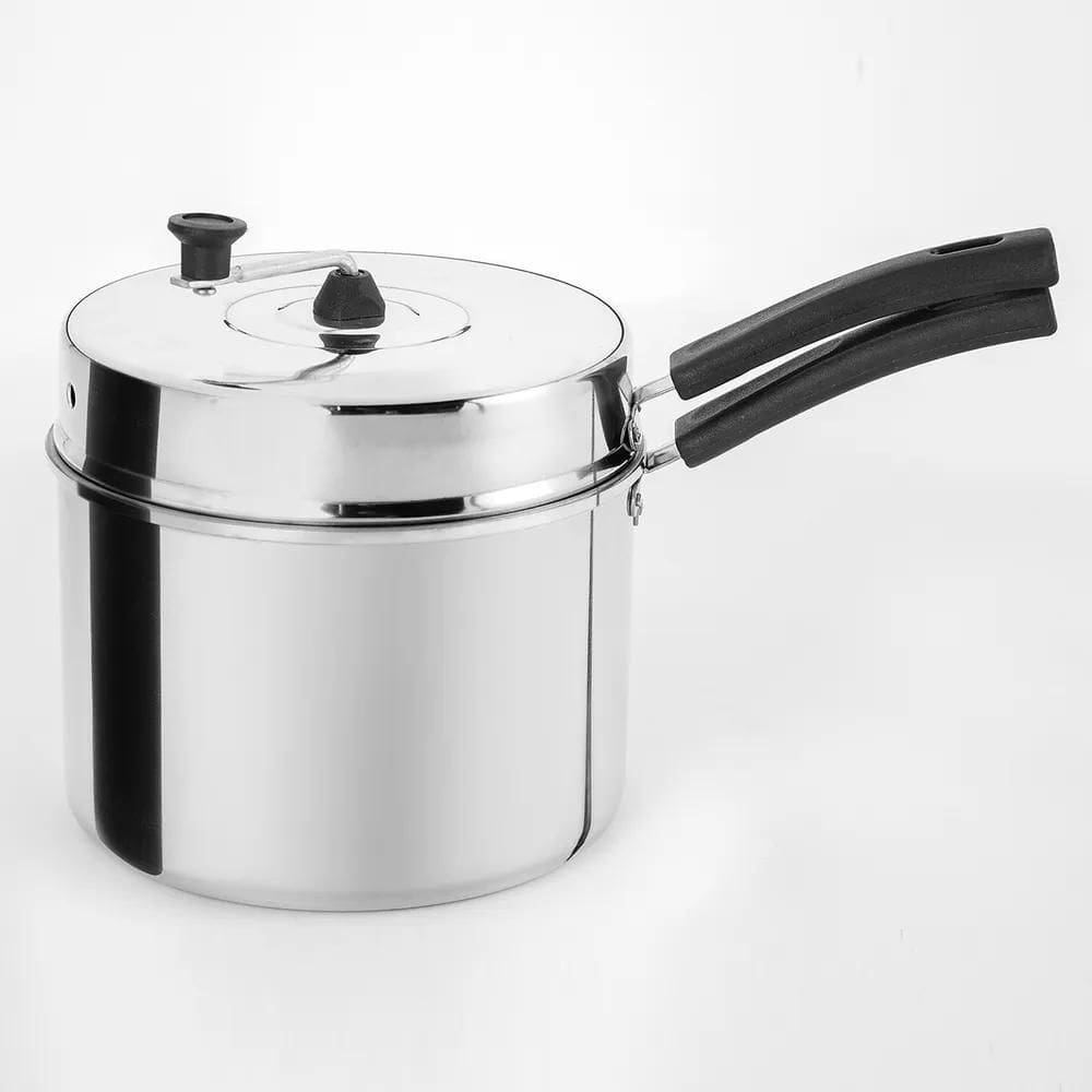 Pipoqueira Alumínio Polido N20 Alumínio Fort-Lar Cor Polida