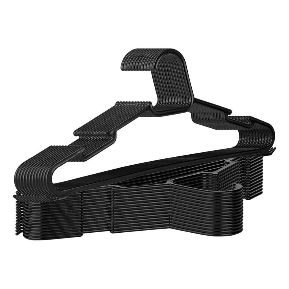 3X Cabide Adulto Reforçado Kit 100 Unidades Organiza