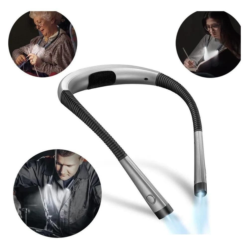 Luminária Luz Lâmpada Pescoço Leitura Costura Recarregável