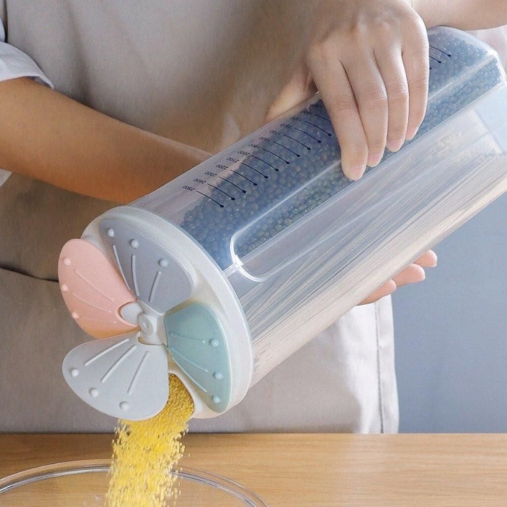 Pote Plástico De Armazenamento Com 4 Divisórias 2,8 Litros