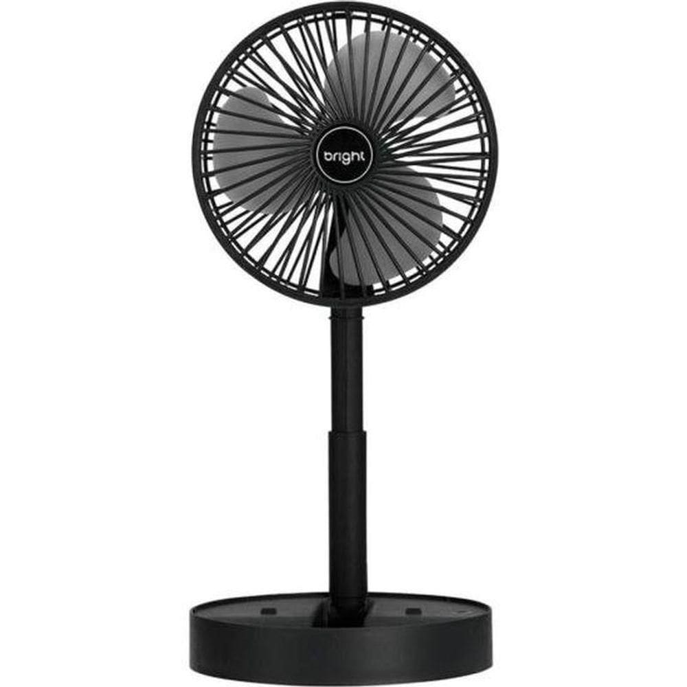 Ventilador Portátil Recarregável Bright Vn003 Preto