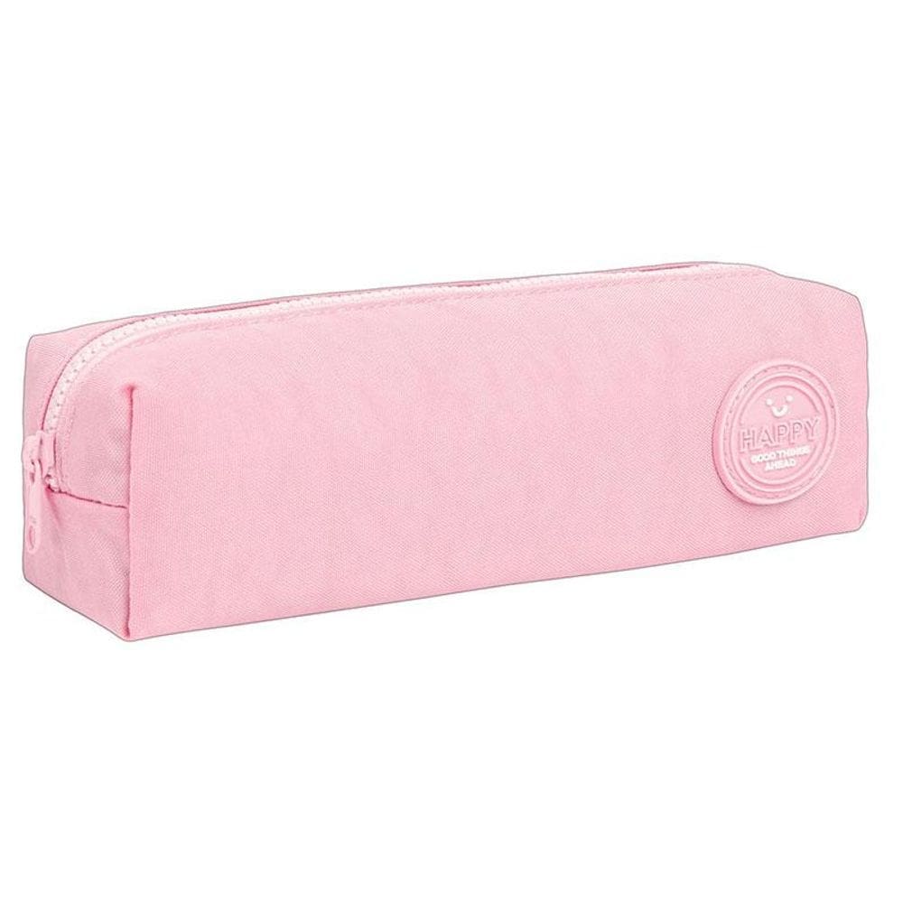 Estojo Escolar Infantil Académie Happy Rosa - Tilibra