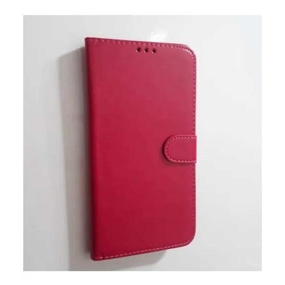 Capa Capinha Carteira Flip Couro Para Galaxy A23 Rosa