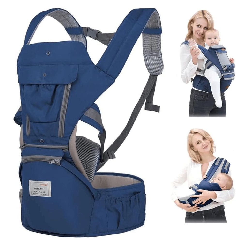 Canguru Baby Bag Carregador De Bebê Sling 12 Posições 20Kg