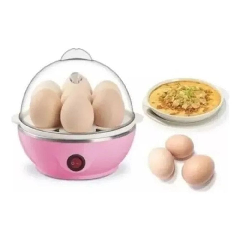 10X Cozedor De Ovos Portátil Elétrico Cozinha A Vapor Cor R