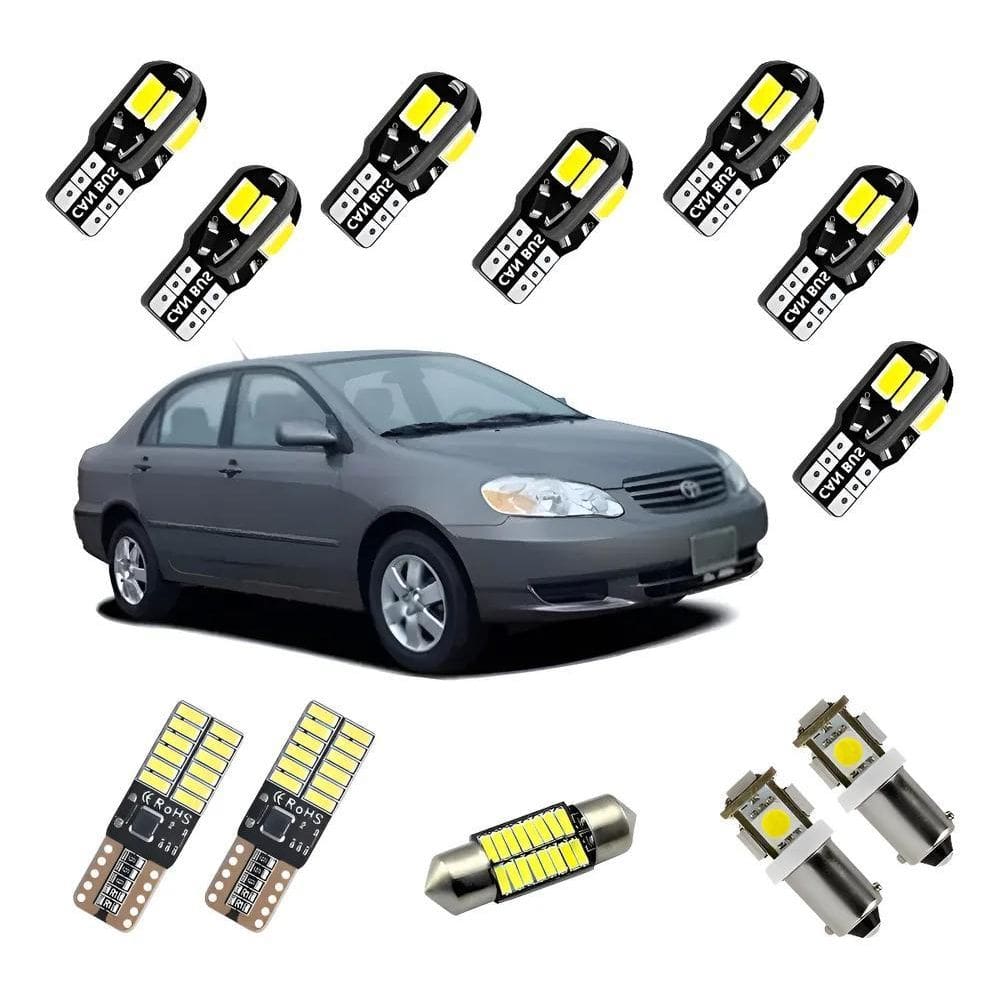 Kit Lampadas Led Premium Corolla 2005