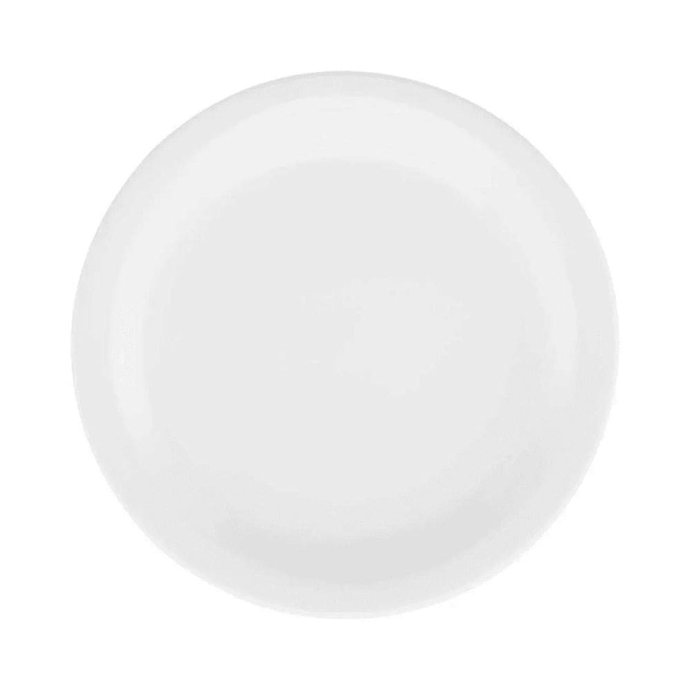 Prato Raso Jantar Refeição 26Cm Branco Gourmet Pró Oxford