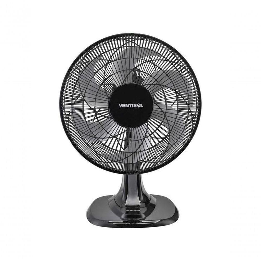 Ventilador De Mesa Ventisol Turbo 6 40cm Preto-cinza 220V