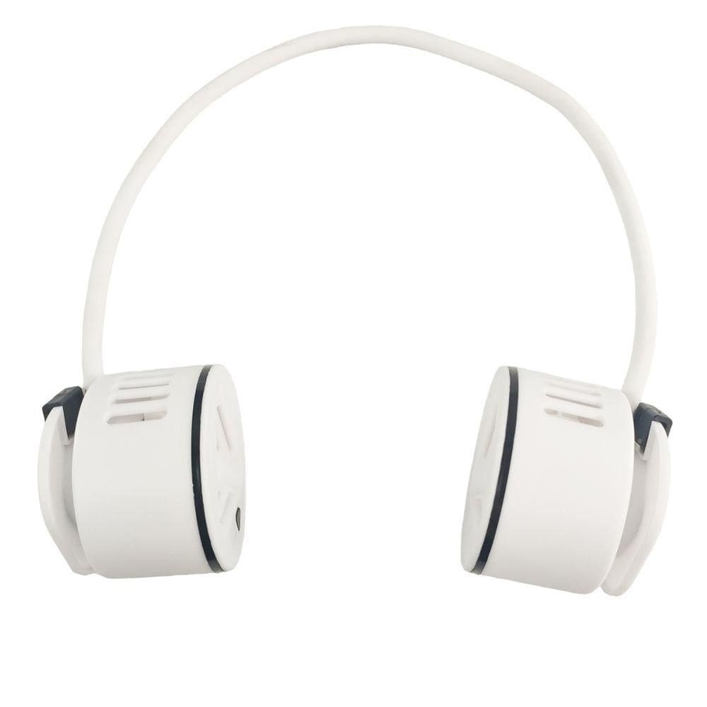 Ventilador De Pescoço 5 Velocidades Esporte Bateria Recarregavel Usb Flexivel Ajustavel Atividade Ao Ar Livre Exercicio