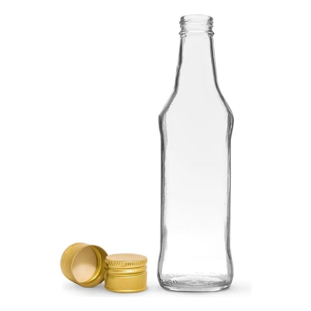 Garrafa Do Vidro Kit Garrafas Com Capacidade De 275Ml - Dour