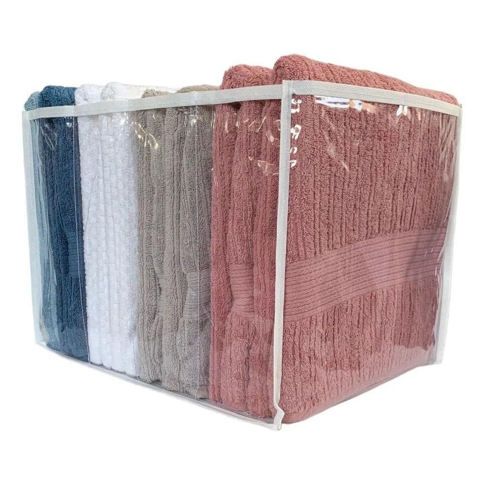 2X Colmeia Organizadora Toalhas Banho Banhão Lençol 30X40X30