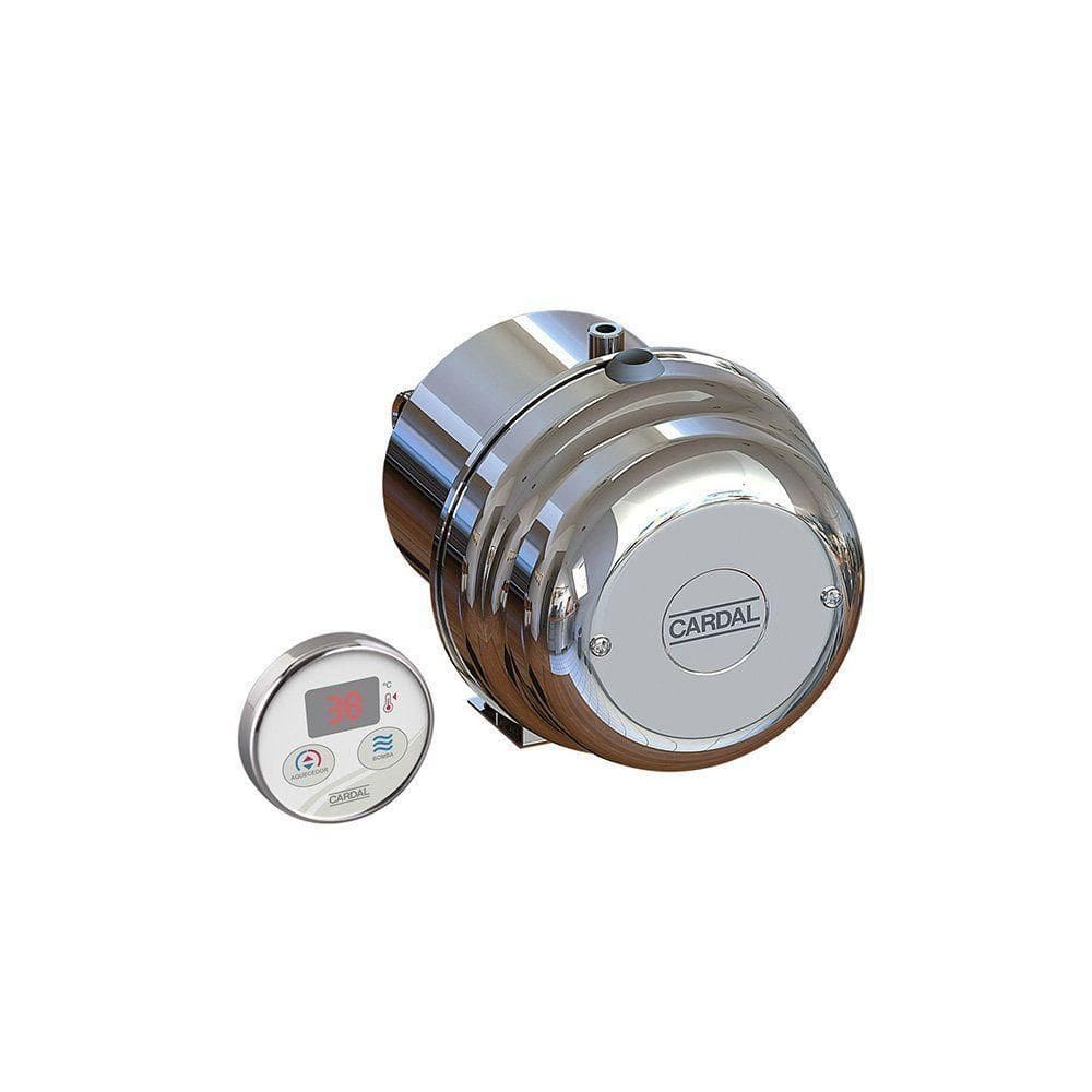 Aquecedor Elétrico Para Hidromassagem Cardal Aq087 Super Hidro Digital Inox 220v (8200w)