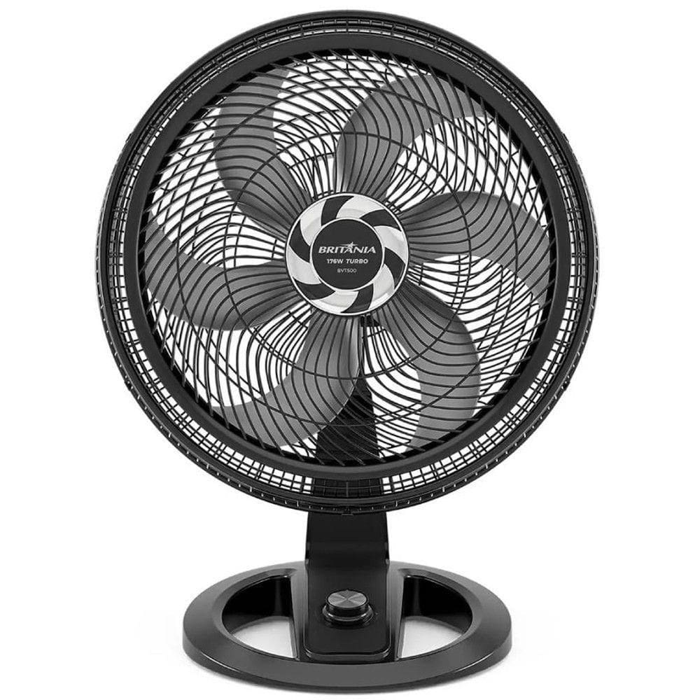 Ventilador De Mesa BVT500 2 Em 1 Britânia Preto 220V