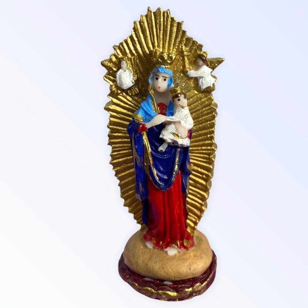 Escolha A Sua Santa Católica Imagem Pequena Em Resina