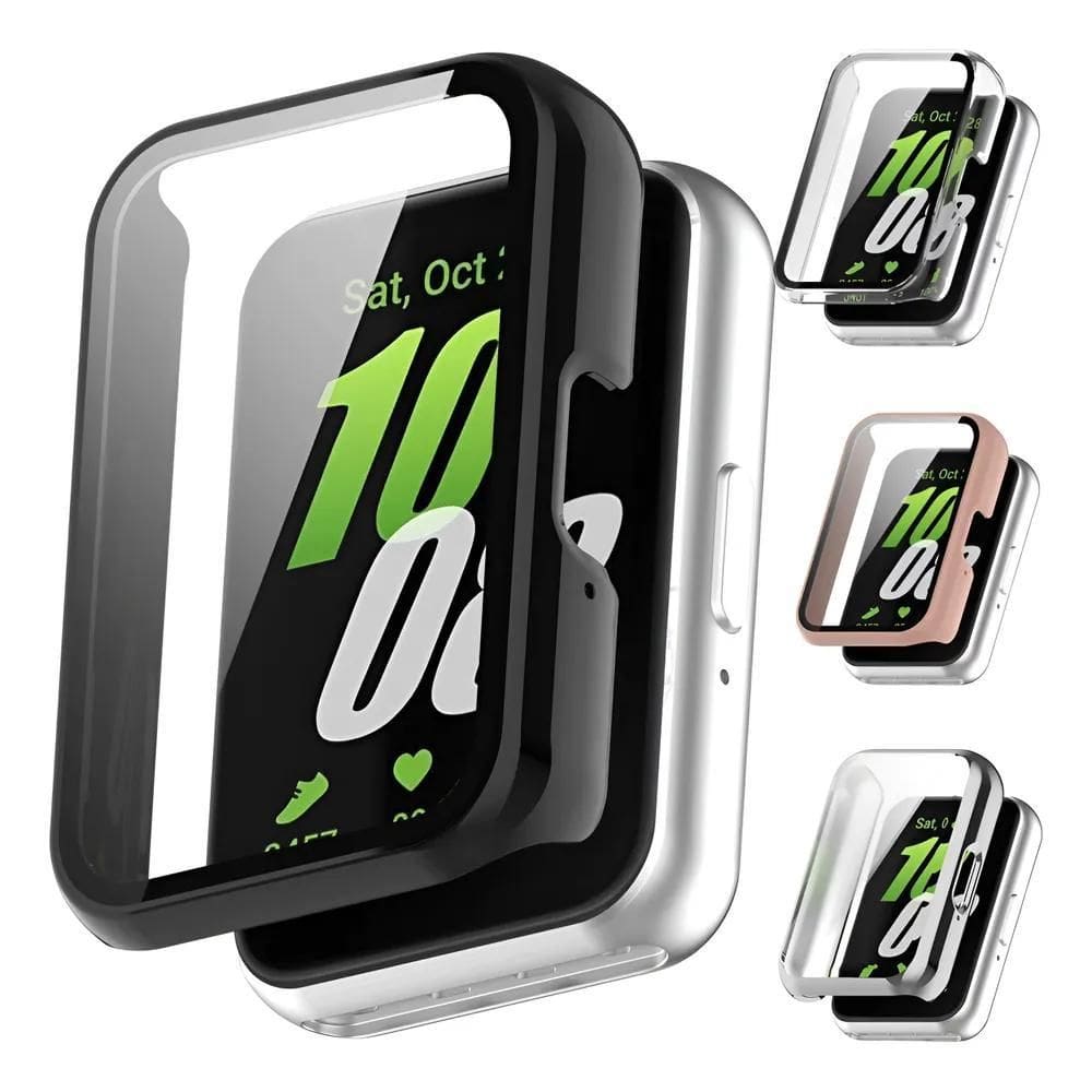 Capa Case Para Samsung Galaxy Fit 3 Bumper Vidro Anti- Pret