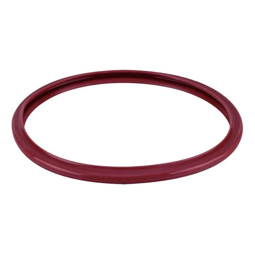 2X Borracha Panela De Pressão Aço Inox Solar Cor Vermelha Co