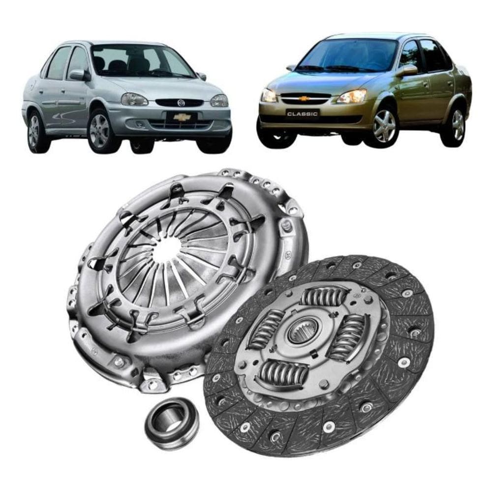 Kit Embreagem Corsa Classic 1.0 02-06 14 Estrias - Embrasil
